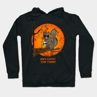 Sci-Fi Squirrel (distressed) Hoodie